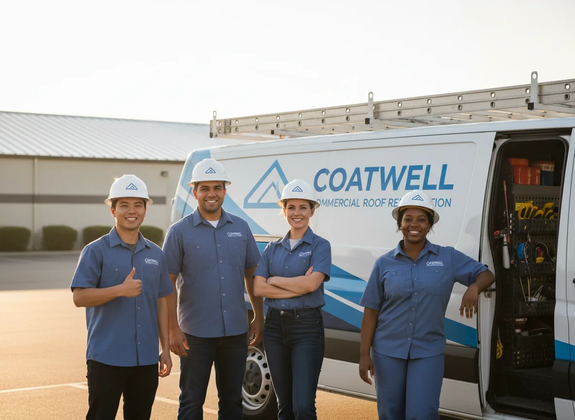 Commercial roof coating company in Augusta, MI